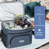 1 Stück Brotdose Lunchtasche, Nicht für Lebensmittelkontakt, Isoliert, Große Kapazität, Auto-Schnitt-Tasche, Tragbar mit Griffen, Wiederverwendbare Lunchtasche
