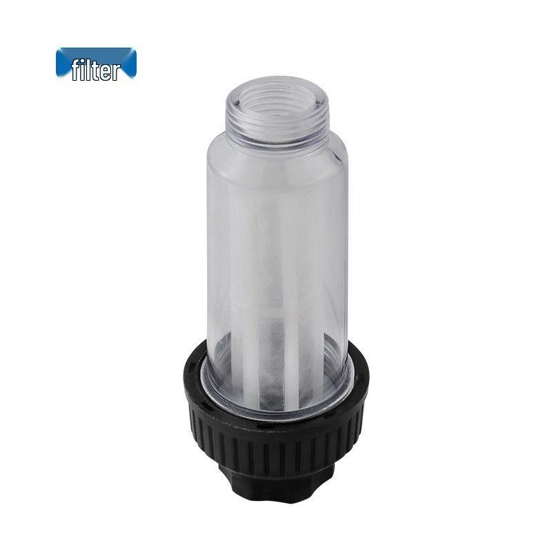 G3/4 Karcher High-Pressure Washer Clear Threaded Filter/Connector/Strainer Set Component
