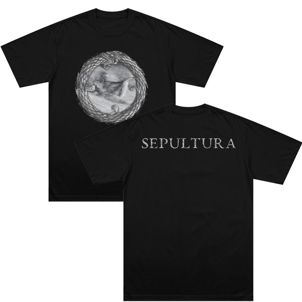 

Sepultura The Cloud of Unknowing Футболки Мужские Летние С Круглым Вырезом С Коротким Рукавом Футболка Женская Мужская Хлопковая Одежда XS чёрный