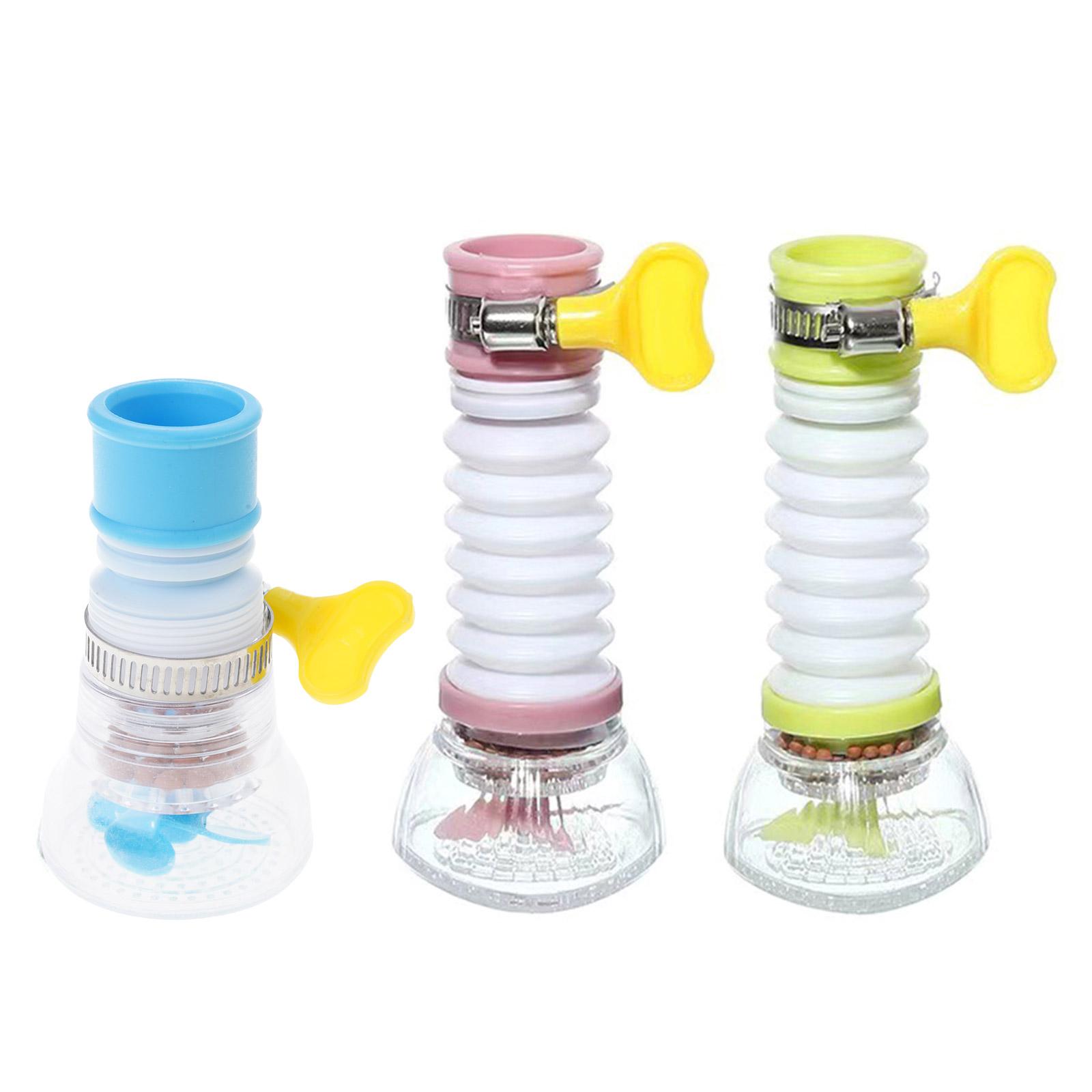 Removable Faucet Filter Water Tap Extension Anti-Splash Filter Retractable Faucet Adapter Universal Kitchen Accessories