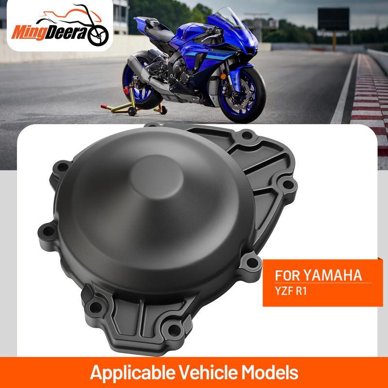 Motorcycle Engine Stator Cover Crank Case Cover Left Stator Starter For Yamaha YZF R1 YZFR1 YZF-R1 2009-2014  Generator Stator