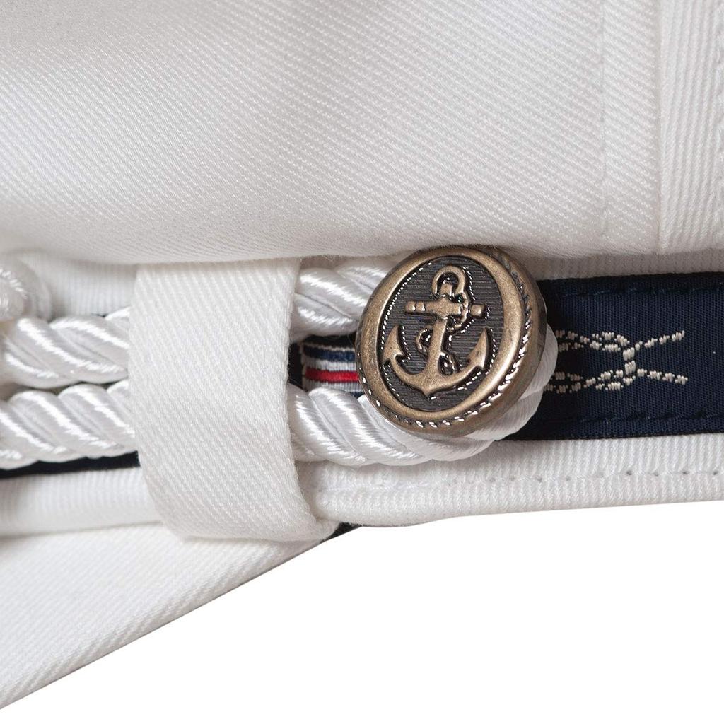 [Sinacova] Pălărie de căpitan, pălărie de marinar, pălărie de căpitan, bumbac, mărime ajustabilă, accesorii marine, articole marine, articole marine diverse, 19177700110F