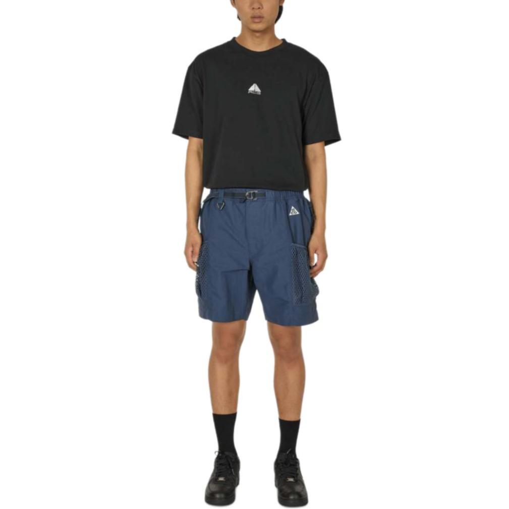 Nike ACG Snowgrass Letter Embroidery Cargo Pocket Design Casual Shorts Men shorts Thunder-Blue DV9405-437