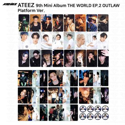 9. Mini-Album THE WORLD EP.2 OUTLAW Platform Ver QR-Fotokarte Bildkarte