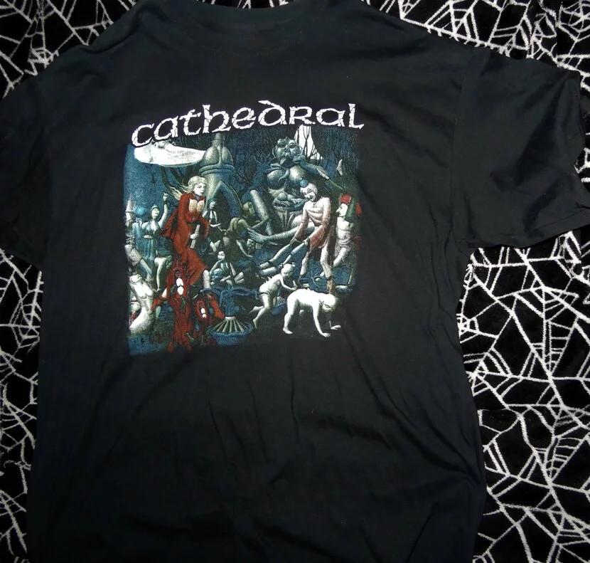 Cathedral Band Music Tour Black T-Shirt Cotton Unisex S-234XL Unisex T-Shirt M