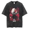 Bleach Zaraki Kenpachi Anime T-shirt Men Women Cotton Graphic Print Short Sleeve Oversized Harajuku Otaku Casual Top Hot Sale