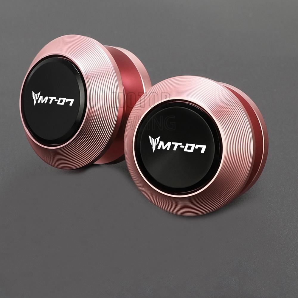 For Yamaha MT 07 MT07 FZ07 FZ 07 FZ-07 MT-07 Motorcycle 6MM Aluminum Swing Arm Stand Screw Swingarm Spools Slider Accessories