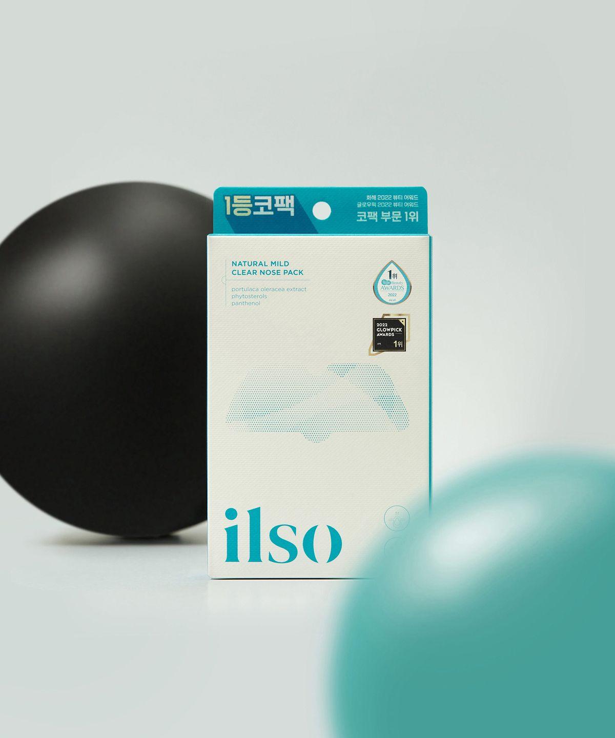 

ilso Натуральный мягкий очищающий пластырь для носа – Биоцеллюлозный пластырь для удаления черных точек и очищения пор, 5 штук