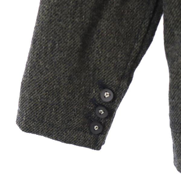DENHAM 100% wool tailored jacket S Khaki Men's Used