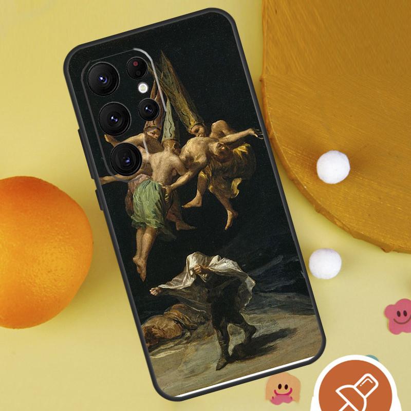 Spain Francisco Goya Art Phone Case For Samsung Galaxy S25 Ultra S23 S22 S21 Ultra S9 S10 S20 Plus S24 FE Funda Cover
