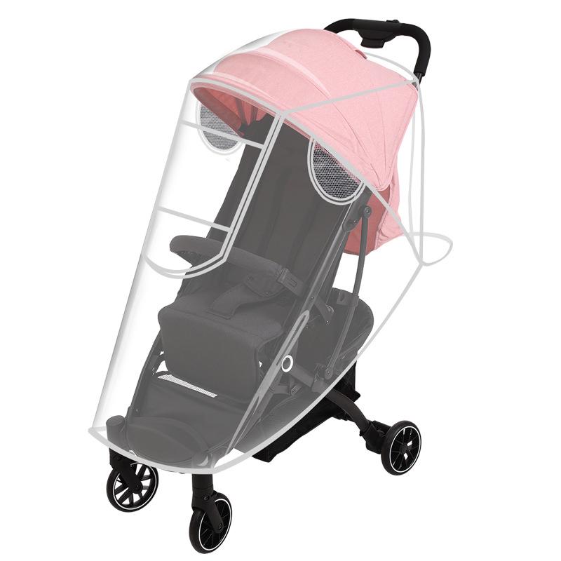 Universal Windproof Stroller Canopy: Baby Rain and Sun Shield Cover