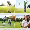 Golf Monopod Selfie Stick With Stake Spike For Golf Swing Aluminum Magnetic Golf Phone Stand For Phone Gopro Cameras Magsafe 7