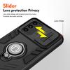 For Samsung A15 Shockproof Hard Armor Cover Case For Samsung Galaxy A15 Slide Lens Protect Shell Magnet Bracket Phone Cover A15