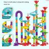 Children'S Diy Montessori Toy Puzzle Track Block Children'S Building Assembly Maze Ball Roller Toy Family Interactive Game Gift