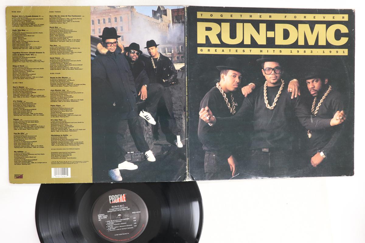

LP Пластинка RUN-DMC - Вместе Навсегда - Лучшие Хиты 19 PRO1419 PROFILE 1991 США Рэп и Хип-Хоп/R&B Б/У
