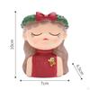 Elf Girl Flower Pot Plant Anti Slip Desktop Ornaments Resin Planters Bonsai for Office Desk