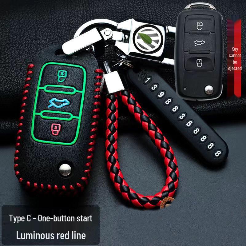 Volkswagen Key Cover for Lavida Plus, Sagitar, Bora, Jetta, Santana, Polo & 2023 Models