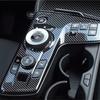 For LHD Kia Sportage NQ5 2025 2025 ABS Carbon Fiber Look Car Center Control Gear Shift Panel Cover Trim Sticker Interior Auto