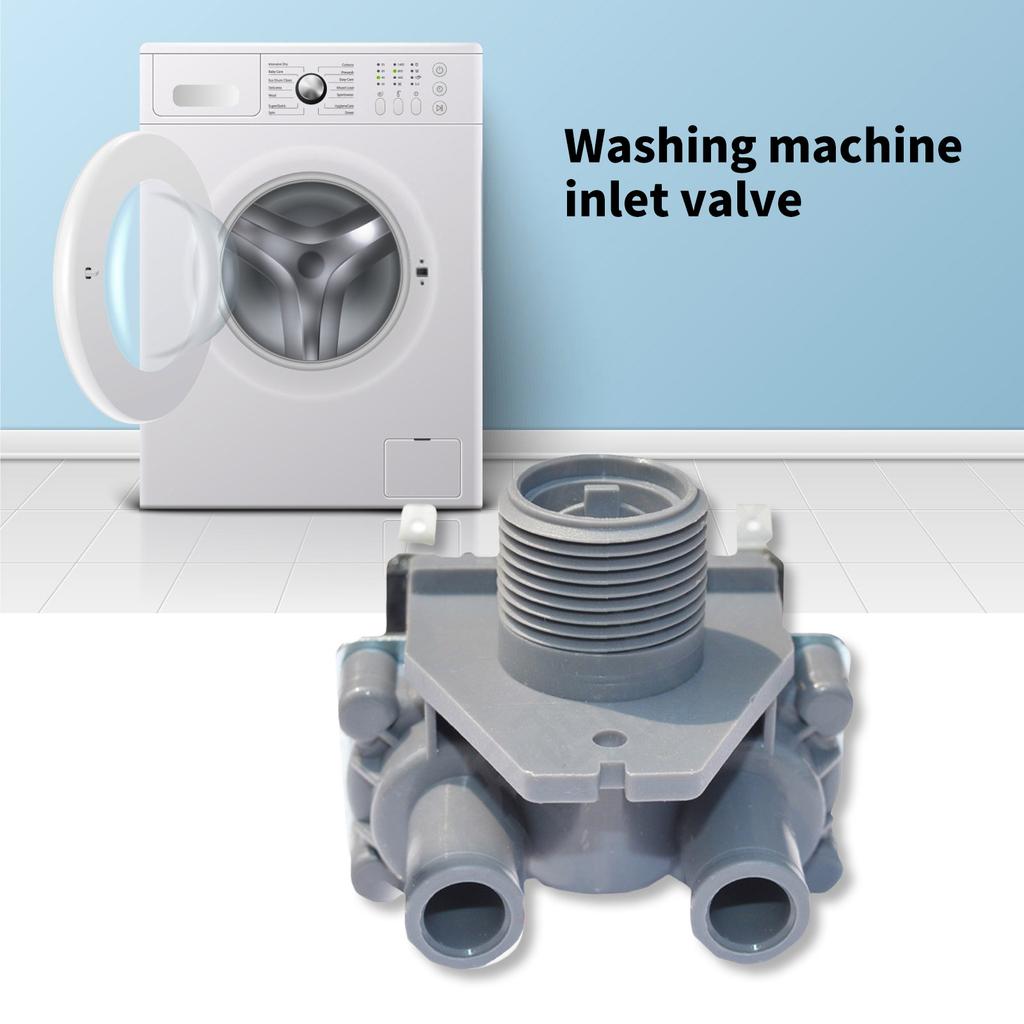 Automatinės skalbimo mašinos dvigubos galvutės vandens įleidimo solenoidiniai vožtuvai FCS360U dvigubų purkštukų vožtuvai vandens įleidimui