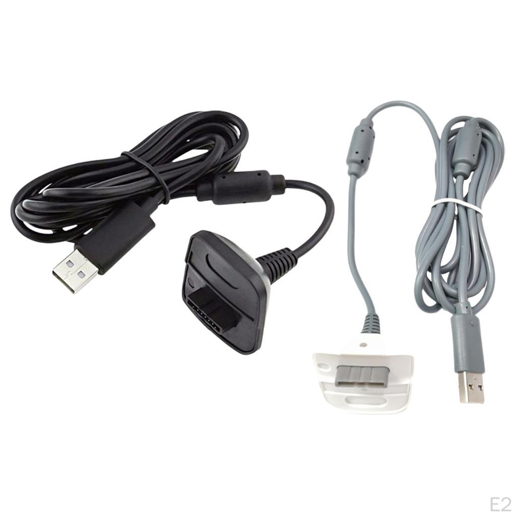 1.8M USB Charging Cable Power Supply Adapter Charger Wire for Game Controllers Durable Easy To