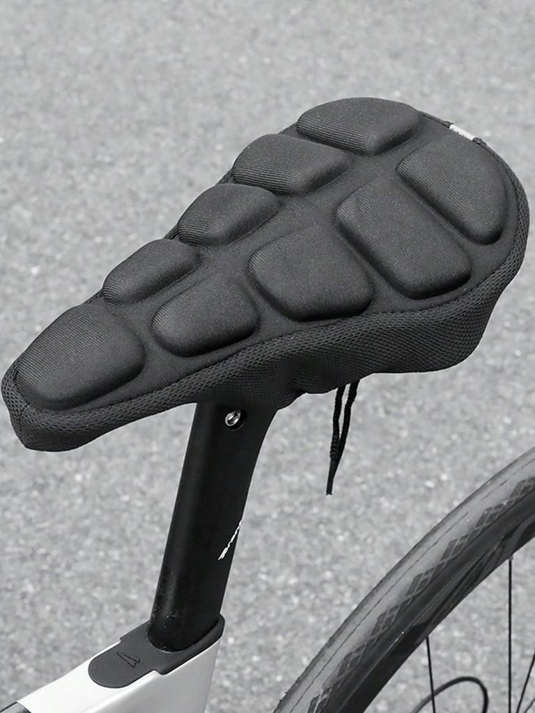 1pc Fahrradkissenbezug, stoßdämpfender reflektierender EVA-Kissenbezug für Rennräder, Mountainbike-Sattelzubehör