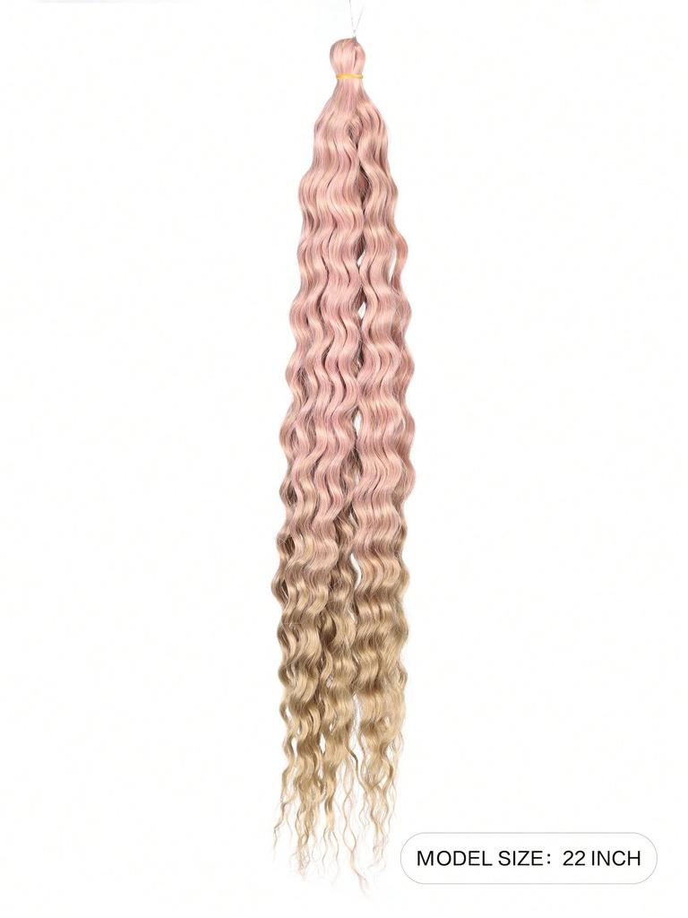 22 inch Ocean Wave Croșetat Păr Sintetic Deep Wave Twist Croșetat Impletitură Extensii de păr Ombre Afro Bucle Passion Twist Hair