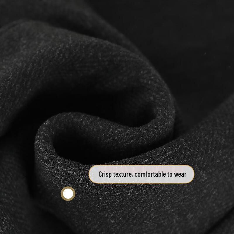 Women's Autumn/Winter High-Waist Wool Blend Straight Leg Casual Pants