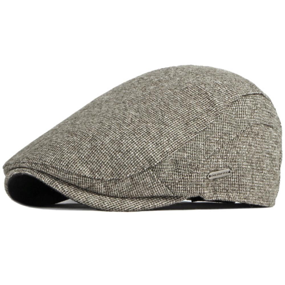 HT4951 Mens Berets Women Autumn Winter Hats Thick Warm Fleece Lined Ivy Flat Cap Artist Painter Beret Hat Male Female Beret Caps