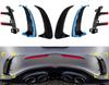 Voor Achter Bumper Lip Mistlamp Cover Kin Spoiler Splitter Bodykit Canards Voor Mercedes Benz W177 AMG Line A-Klasse A200 A250 A35 2019
