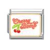 New Y2K Colorful Glaze English Word Italian Charm Link fit 9mm Stainless Steel Jewelry DIY Making Bracelets For Gifts