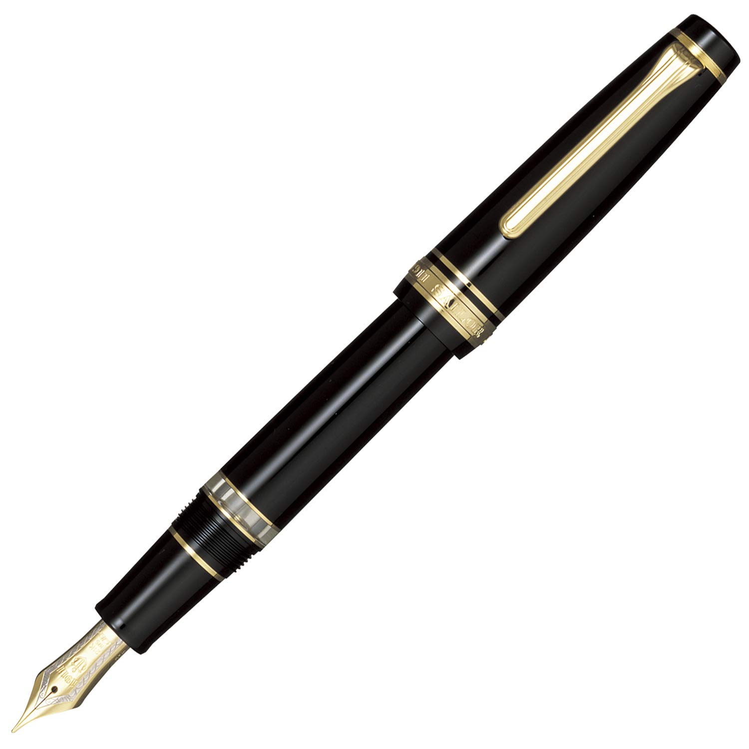 

Перьевая ручка Sailor Professional Gear Realo Black Bold 11-3926-620