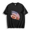 American Football Patriot T-Shirt Mens Womens Tees Top - Stars and Stripes Design Unisex Tee