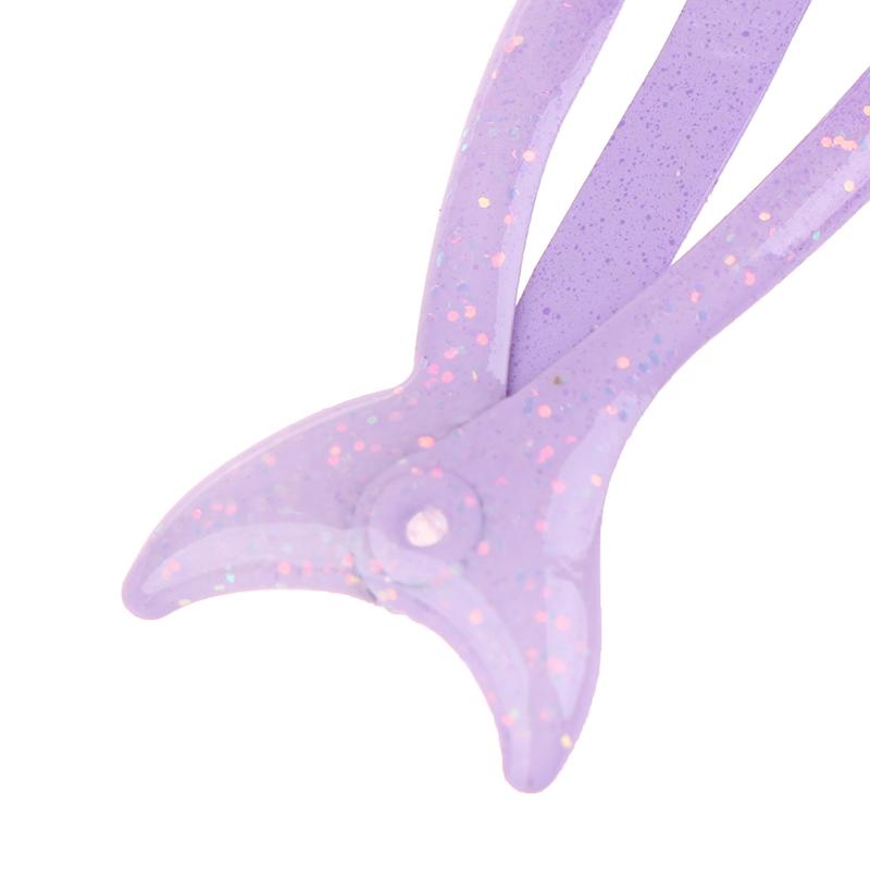 5Pcs Colorful Glitter Dolphin Bb Hair Side Clips Barrettes For Girls Women Child Holiday Party Gift Hair Accessories Headwear