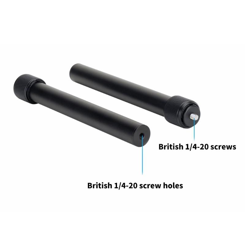 Aluminum Alloy Tripod Extension Rod Quick Lock for DSLR Cameras and Photo Studio Equipment Lightweight
