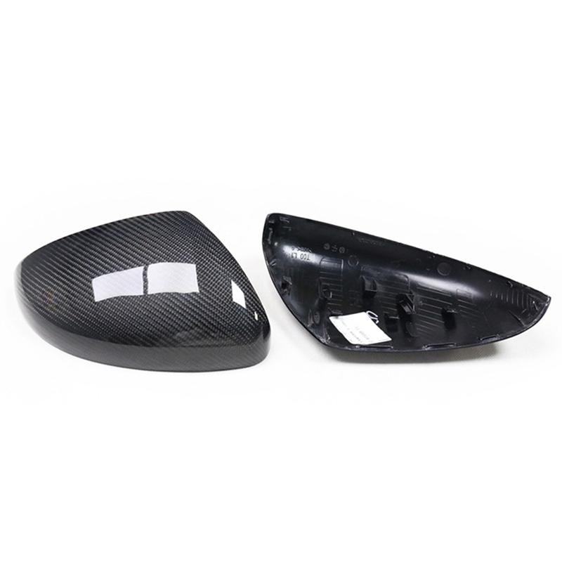 Car Rear Mirror Cover Cap Carbon Fiber Pattern For Honda Fit - Jazz GR9 Rearview Side Mirror Cover-A87Q