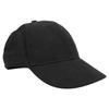 Black Cotton Unisex Spring Autumn Sports Cycling Baseball Hat Outdoor Sunscreen Peaked CapBlack