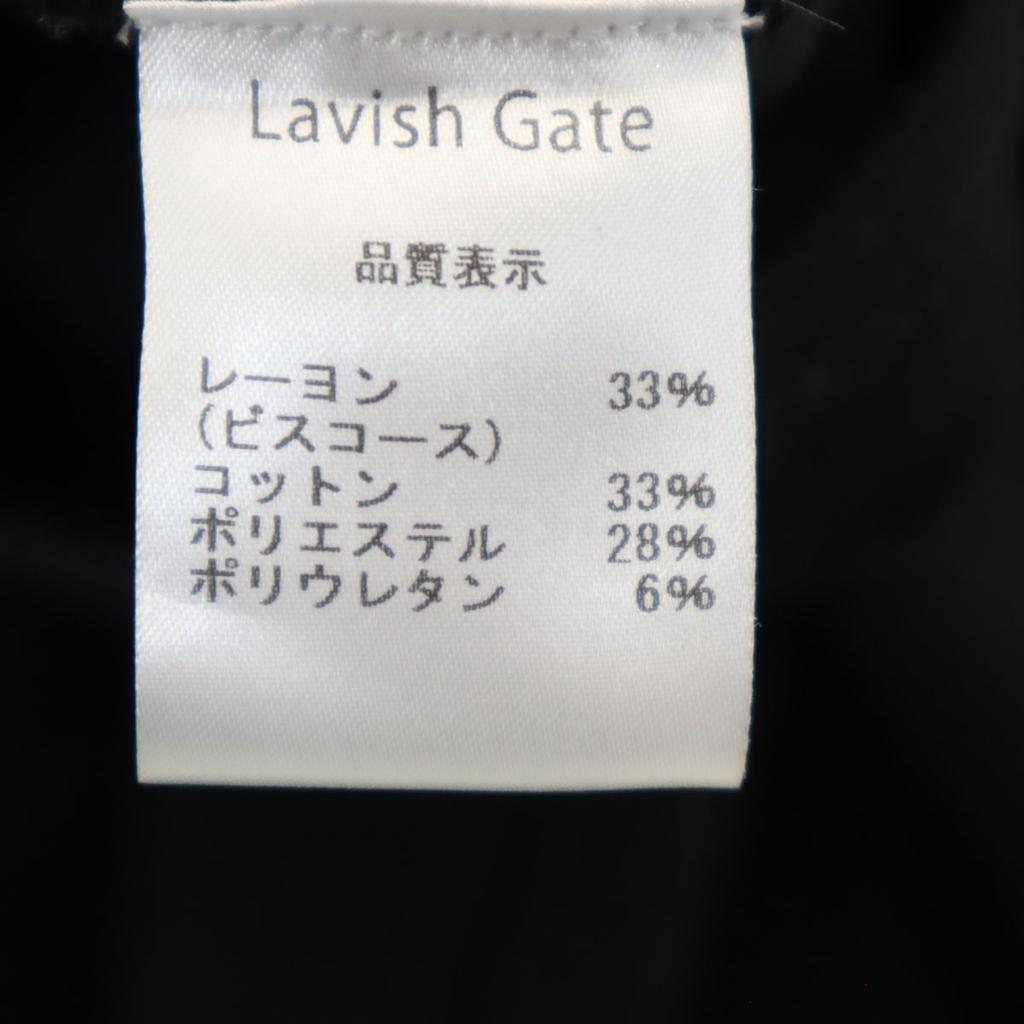 Lavish Gate No Sleeve Long Dress Black Women Used