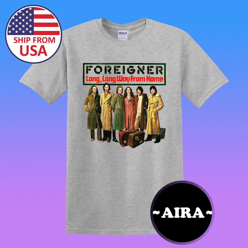 

Foreigner Long Long Way Men s Grey Size S-5XL 2XL