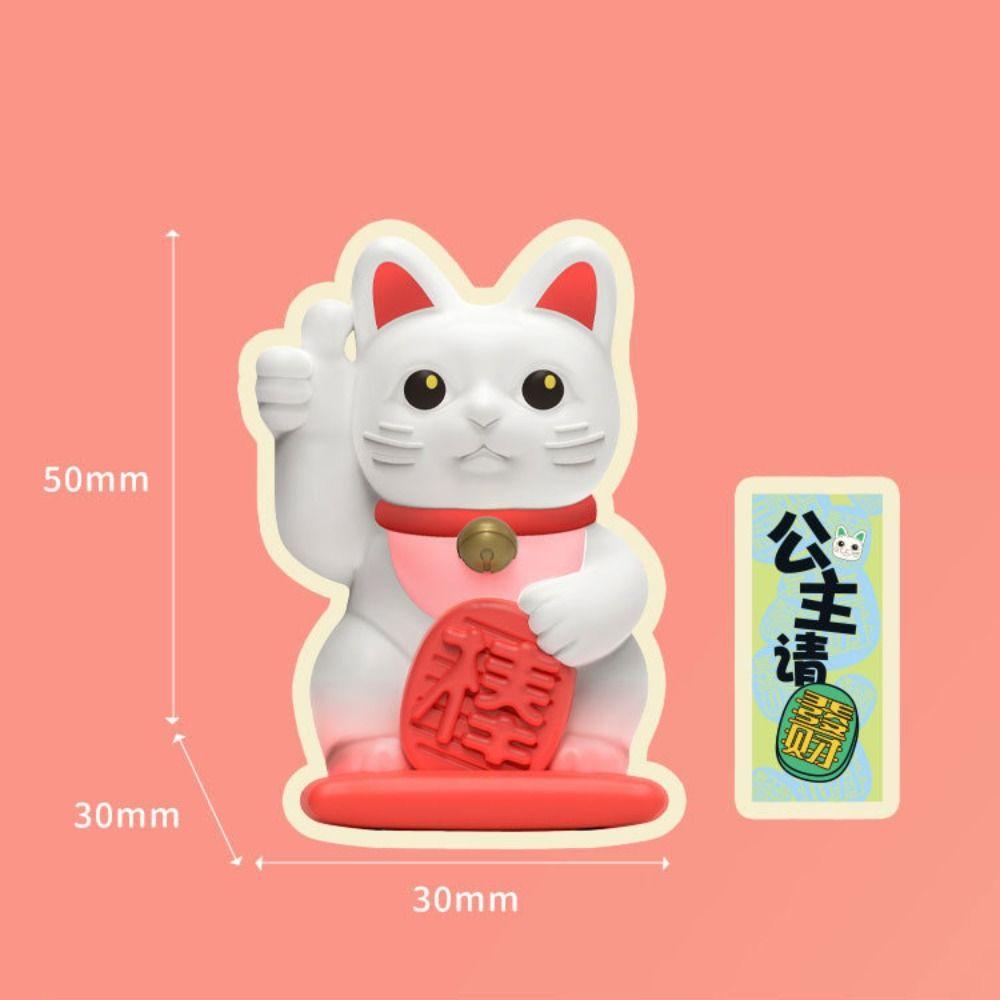 Special Gesture Lucky Cat Blind Box Gifts Cat Anime Figure Dolls Animals Toy  Desktop Decoration