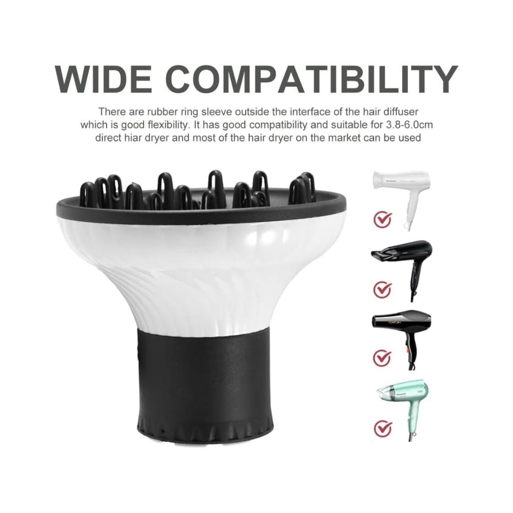 Universal Hair Dryer Diffuser Nozzle