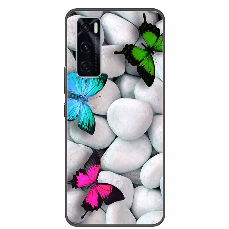 Pro Vivo Y70 Pouzdro Mramorové Měkké Silikonové Zadní Kryty pro Vivo Y70 Kryt Telefonu pro Vivo Y70 Y 70 VivoY70 Coque Funda Roztomilý Kreslený