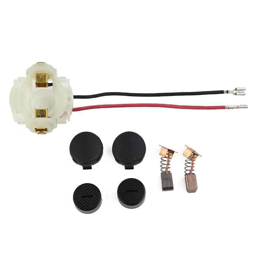 

7pcs Carbon Brushes Holder Cap Covers For BGA450 DGA452 BGD800 BJS101 BJS160 BGA402 DGA452REF GA400 Angle Grinder China Mainland