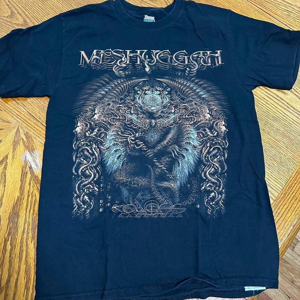 Vintage Meshuggah Koloss tour shirt 2013 short sleeve black color shirt KV35779 Unisex T-Shirt XXXXL