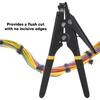 Cable Tie Tool HS-519 2.3-9.5mm Portable Nylon Cable Tie Adjustable Tension Plastic Zip Tie Plier Fastening And Cutting Tool