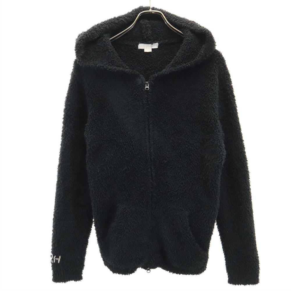 

BAREFOOT DREAMS Long sleeve Bore Zip hoodie M black Room wear Men s Used