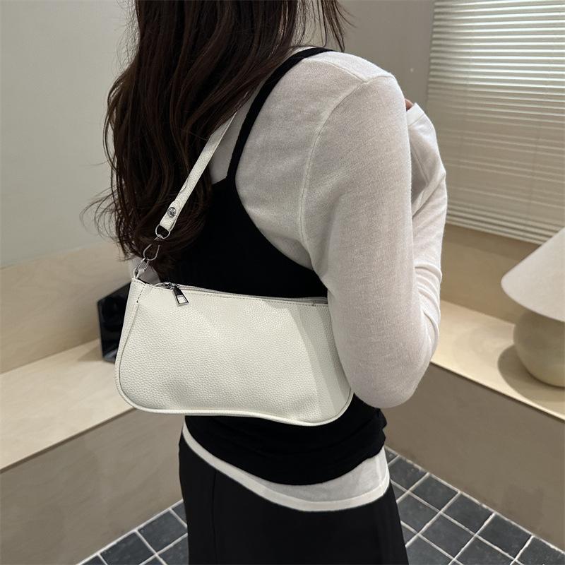 Women Fashion Casual Small Crossbody Bag Versatile Single Shoulder Underarm Square Bag