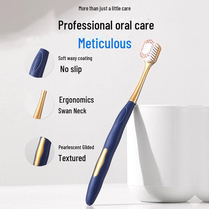 Supermarket w Shantoumu: 6-pak szczoteczek do zębów dla dorosłych z miękkim włosiem i szeroką główką