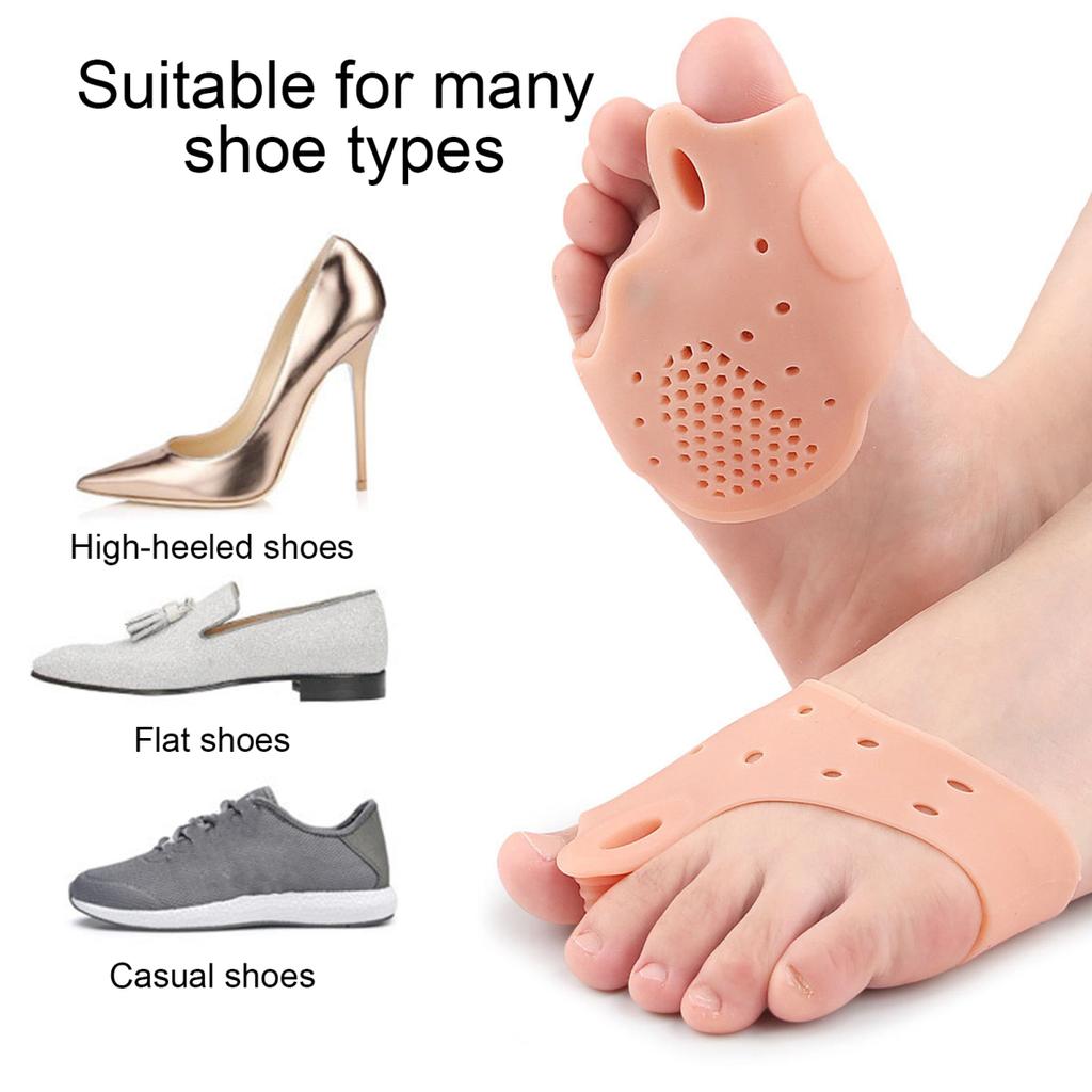 1 par separador de dedos para alinhamento ortopédico de joanete, espaçador de dedos, alisador, alívio da dor, palmilhas para fascite plantar, calos