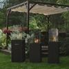 GAS HEATER PATIO SLIM BLACK 8,2 KW KIT