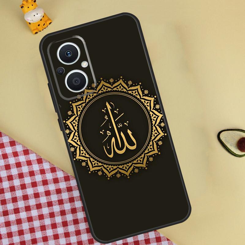 Muslim Islam Bismillah Allah Phone Case For OPPO Reno 12 12F 13 13F 11 8T 7 8 10 Pro OPPO Find X8 X6 Pro X3 X5 Lite Cover